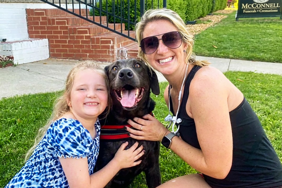 Raelynn with Emily and Blue